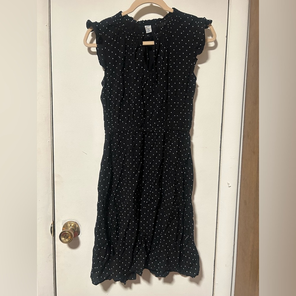 Black Polka Dot Dress
